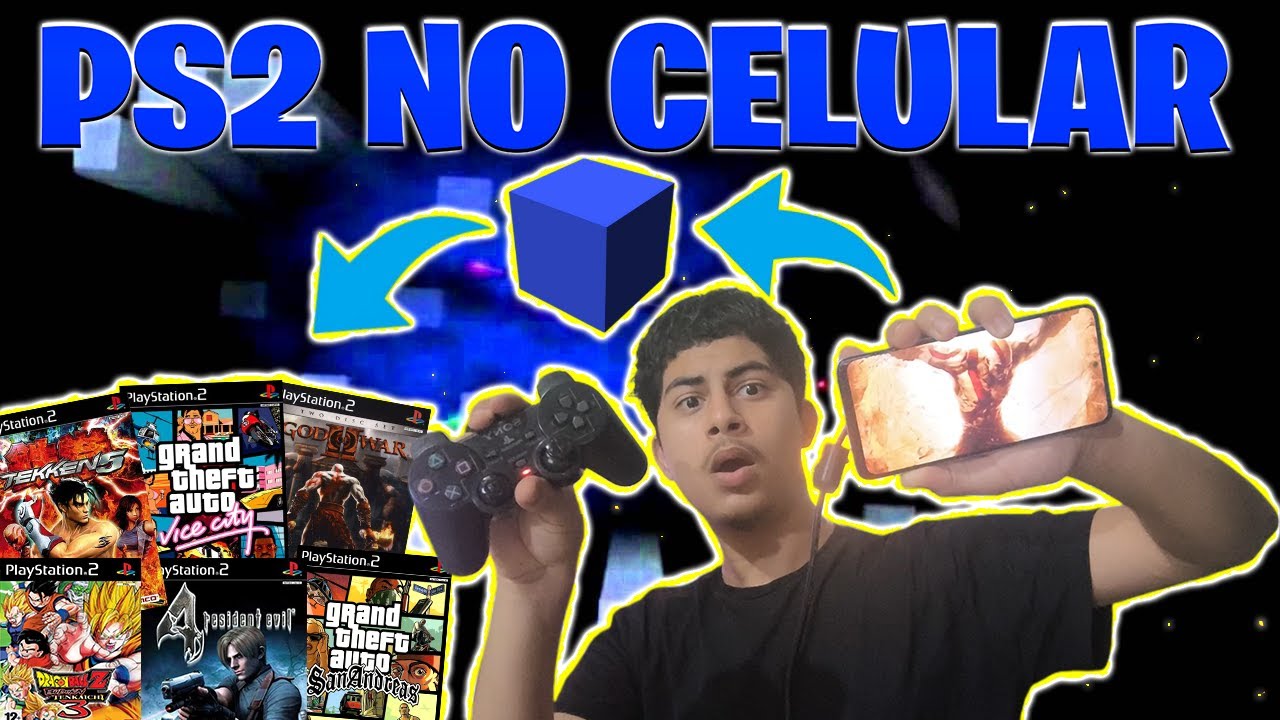 PS2 no ANDROID! Como jogar QUALQUER jogo de PLAYSTATION 2 no CELULAR! (Rápido e Fácil) 2025