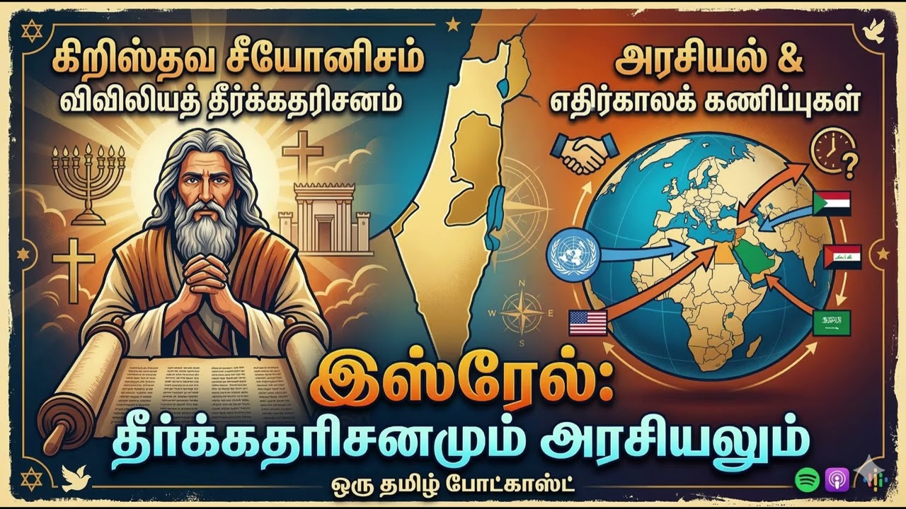 இஸ்ரேல்: பைபிள் தீர்க்கதரிசனமும் உலக அரசியலும் | கிறிஸ்தவ சீயோனிசம் என்றால் என்ன? | Tamil Podcast