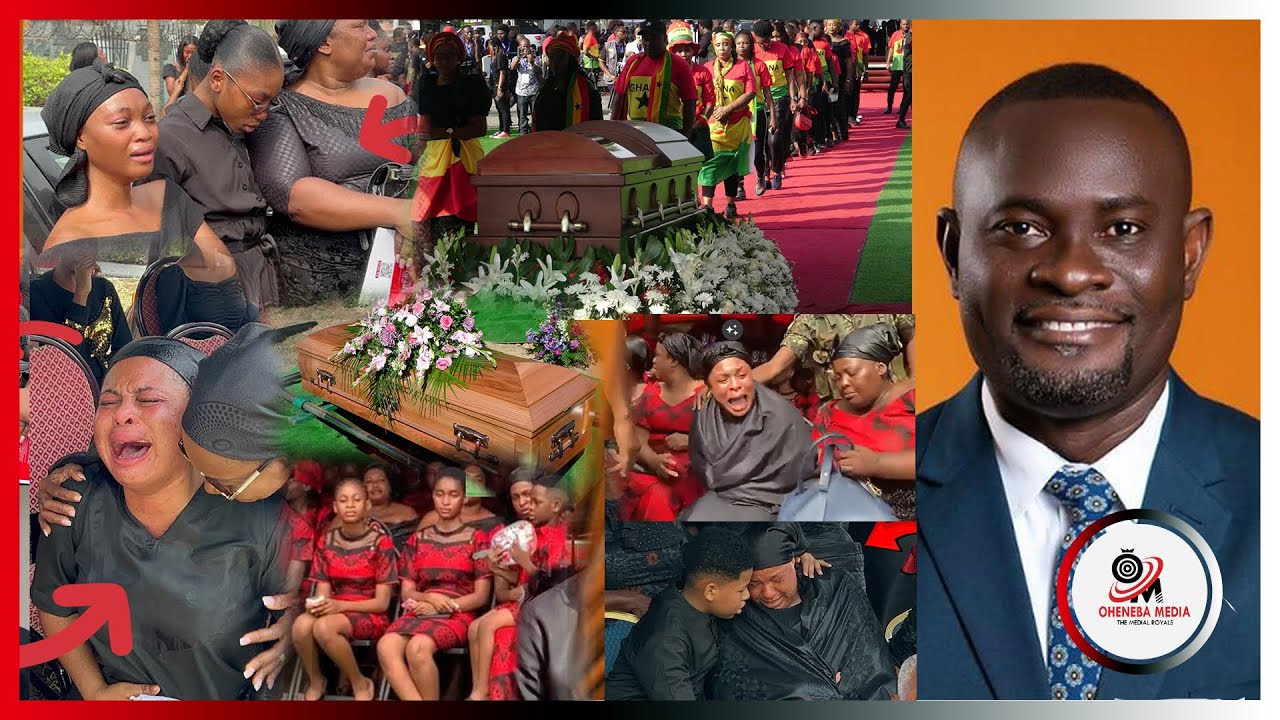 LIVE:John Kumah’s Wife &Kids Sorrowfully Pay Last Respect To Deceased MP