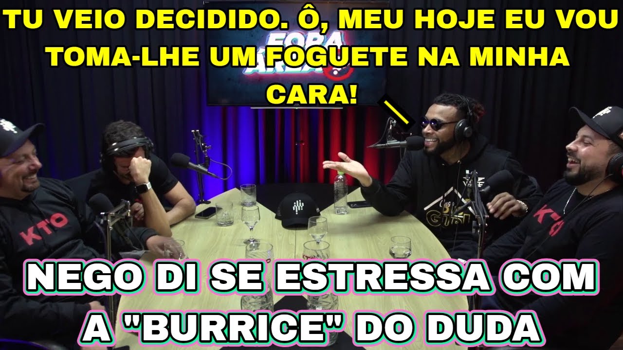NEGO DI SE IRRITA COM A 