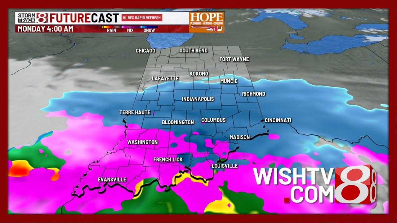 Colder start to March, some snow Monday morning | Mar. 1, 2026