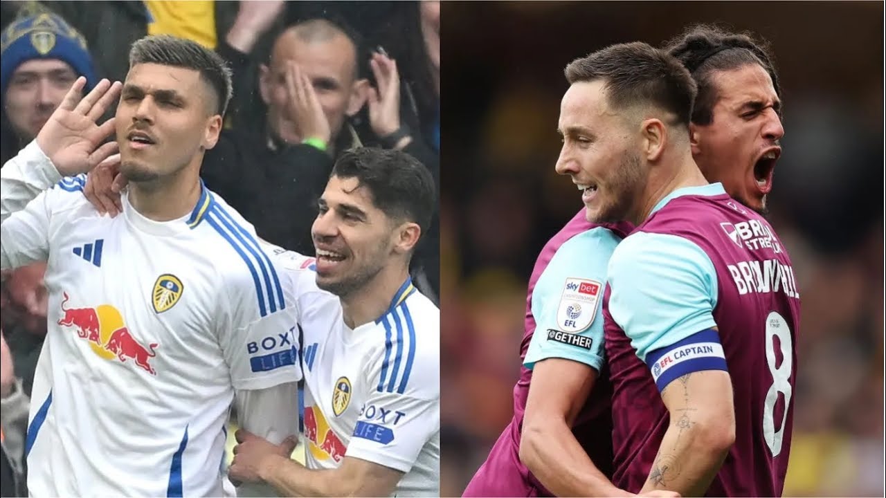 Leeds and Burnley secure promotion back to the Premier League