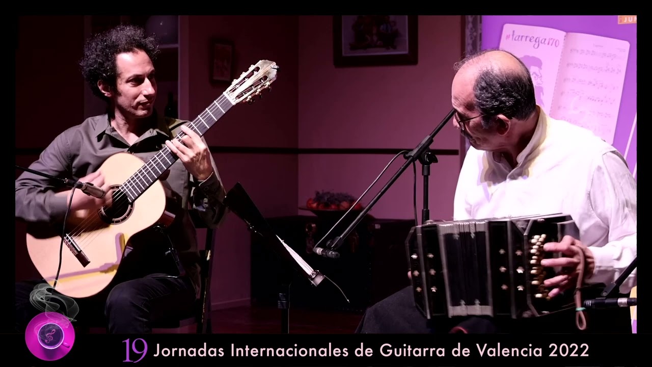 El Choclo, A. Villoldo. Mariano Gil, guitarra y Orlando Dibelo, bandoneón
