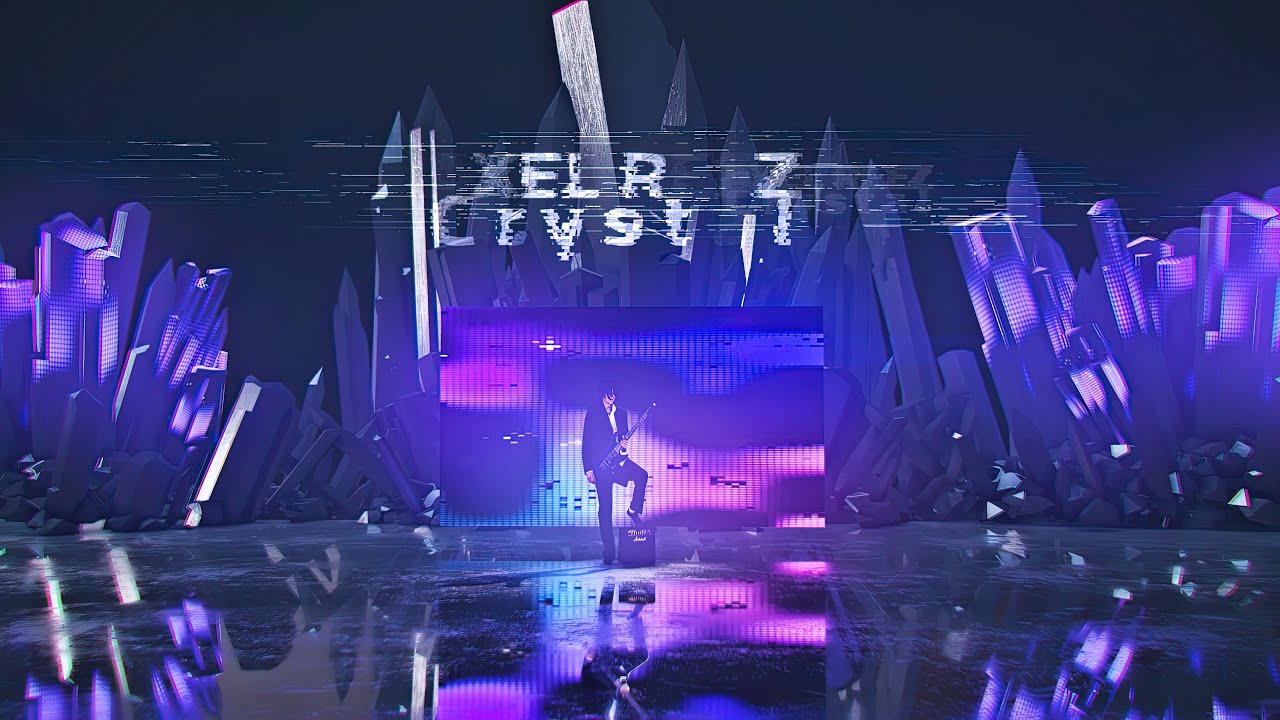 Aleks Ryazanov - Crystal | Guitar After Effects, Elements 3D 2021 | VFX | CGI