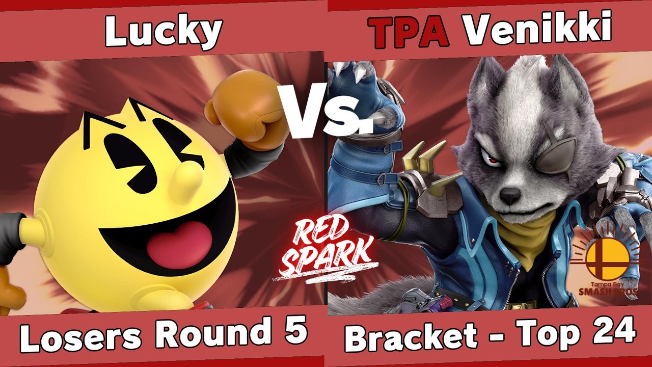 REDSPARK - Lucky (PAC-MAN) vs Venikki (Wolf) - Losers Round 5