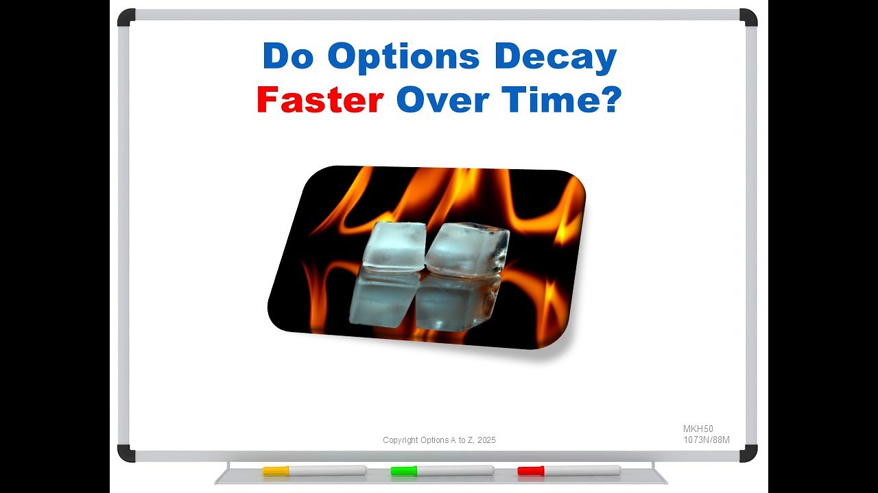 Do Options Decay Faster Over Time?