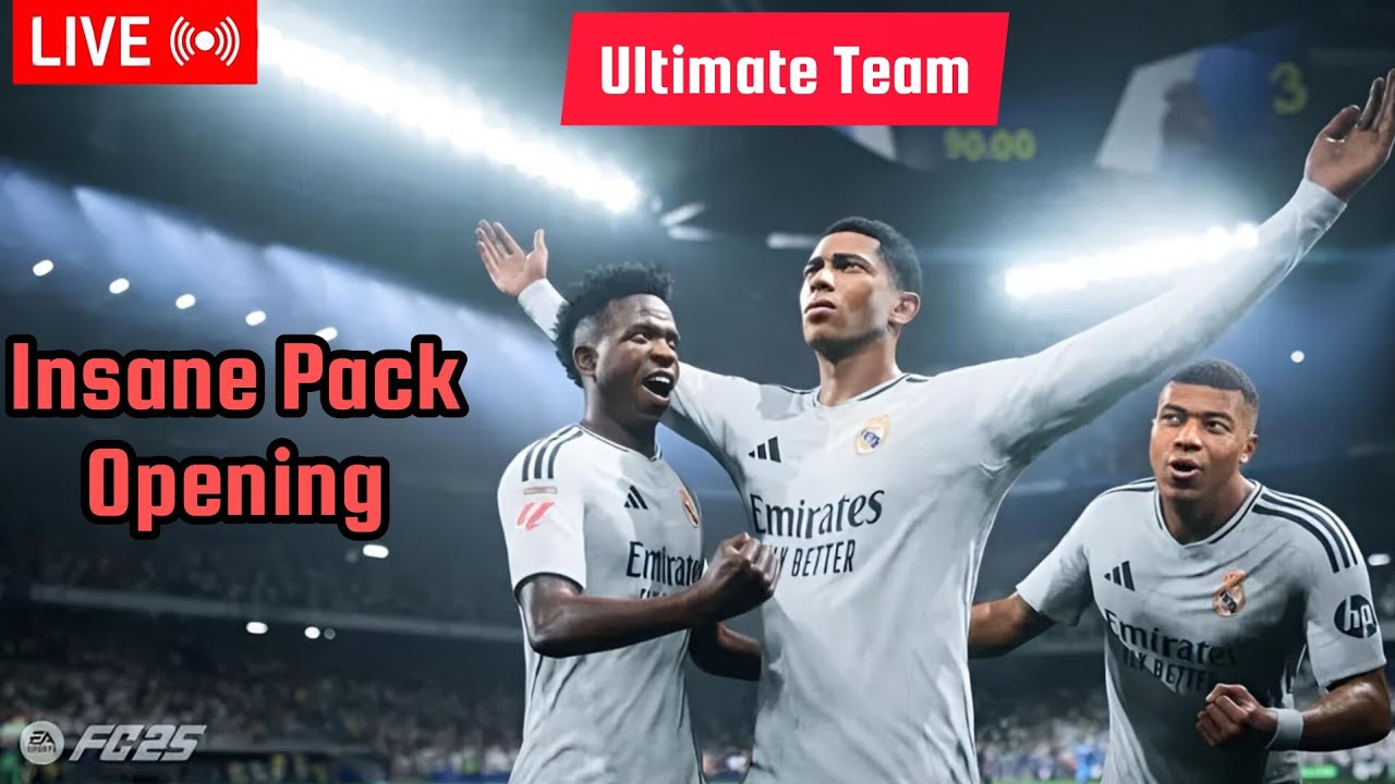 🛑 LIVE: FC 25 Ultimate Team & Pack Opening |This Could Be Insane 😳