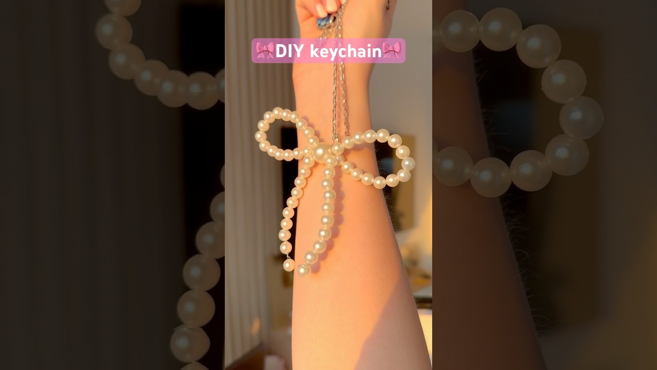 Cute keychain idea🎀