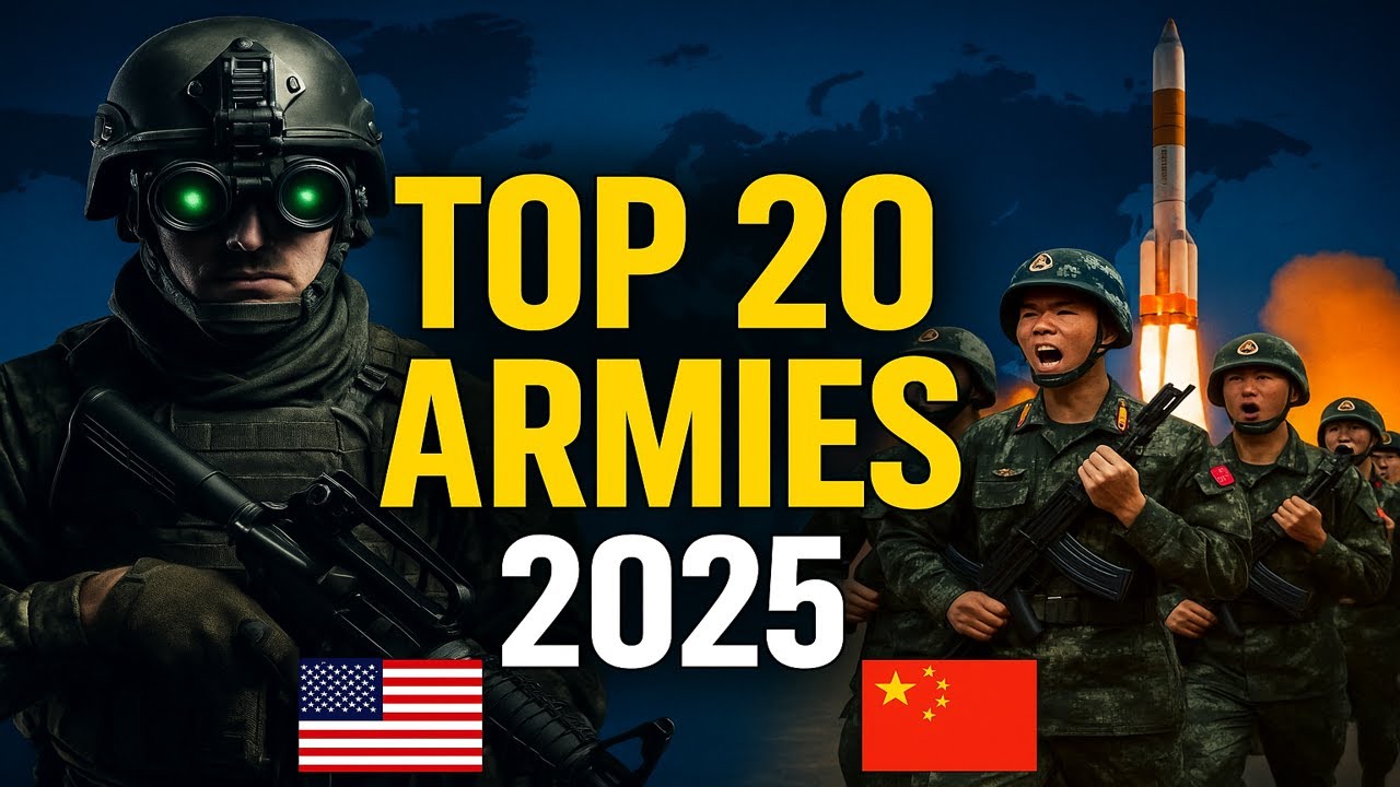 Top 20 Strongest Armies in 2025  Surprising Facts! 2025