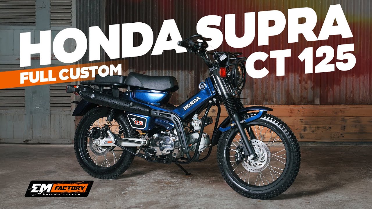 CUSTOM MOTOR BEBEK CT 125 YANG PALING BANYAK DIMINATI!!