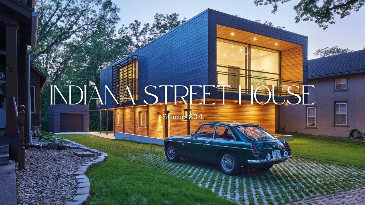 Built to Learn, Designed to Inspire – A Sustainable Home Built by Students | Indiana Street House