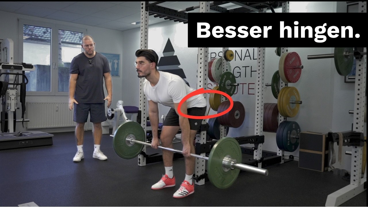 Besser Hingen f&uuml;r Rum&auml;nisches Kreuzheben? Dieser Hack hilft sofort - YPSI Trainingstipp