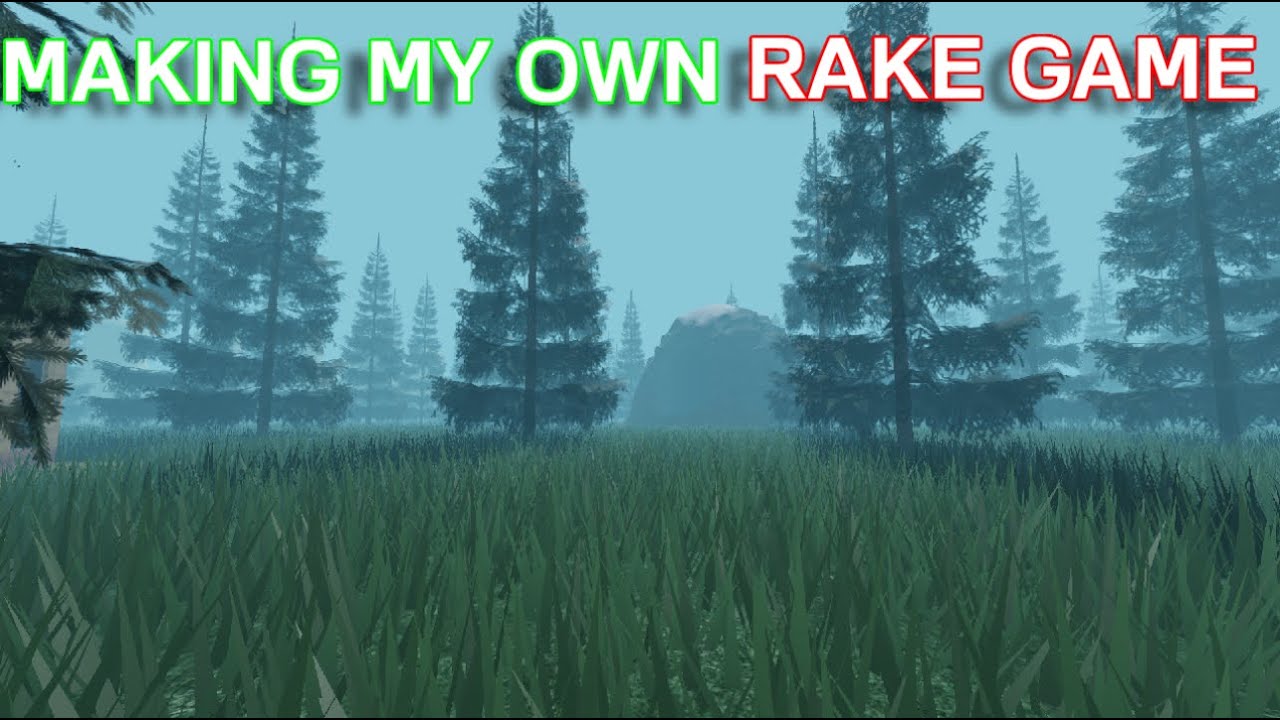 I MADE MY OWN RAKE GAME IN ROBLOX! | RoyalHunterRBX