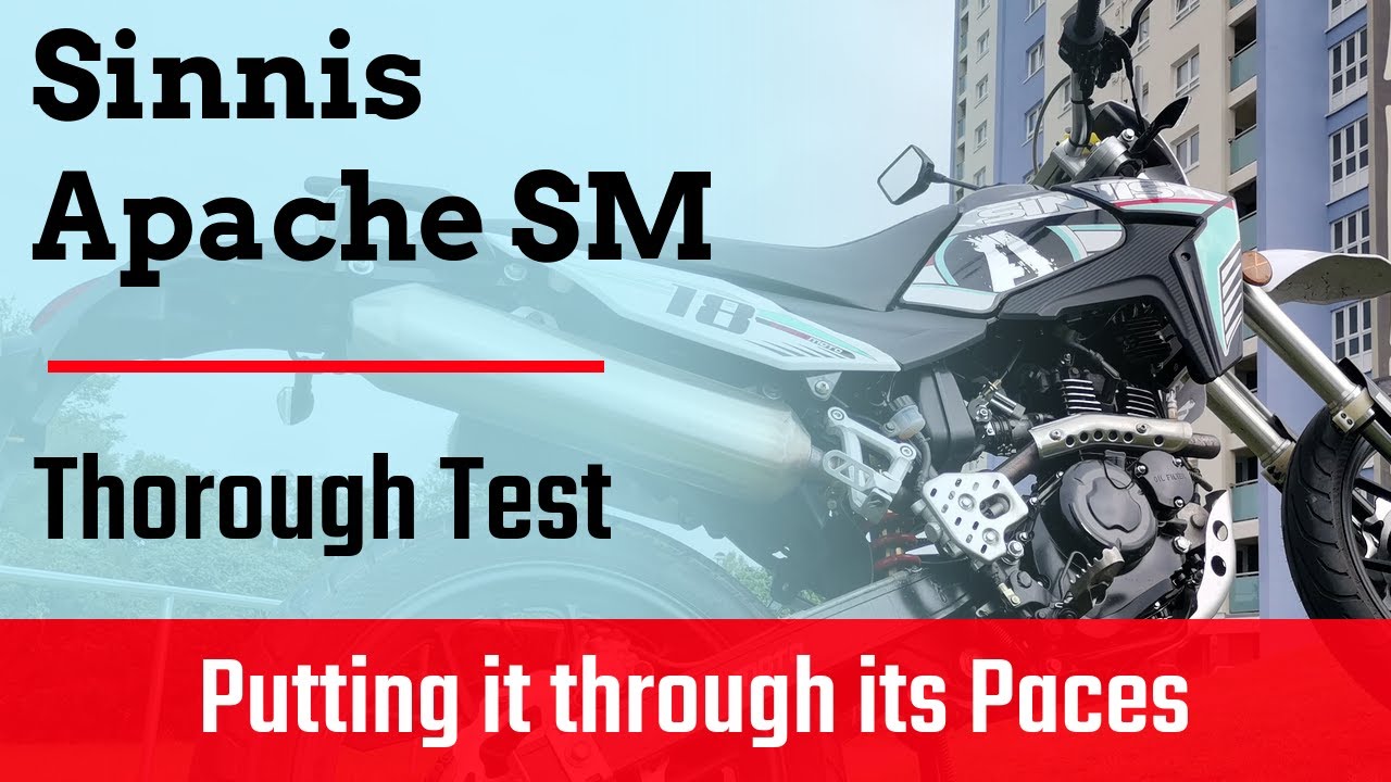 2020 Sinnis Apache SM 125 | PART 3 of 4 | Putting it through it's paces