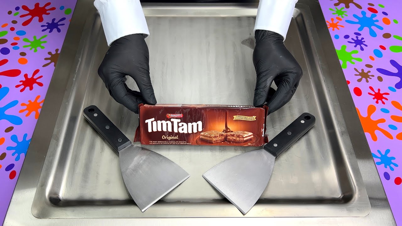 TIM TAM Ice Cream Rolls
