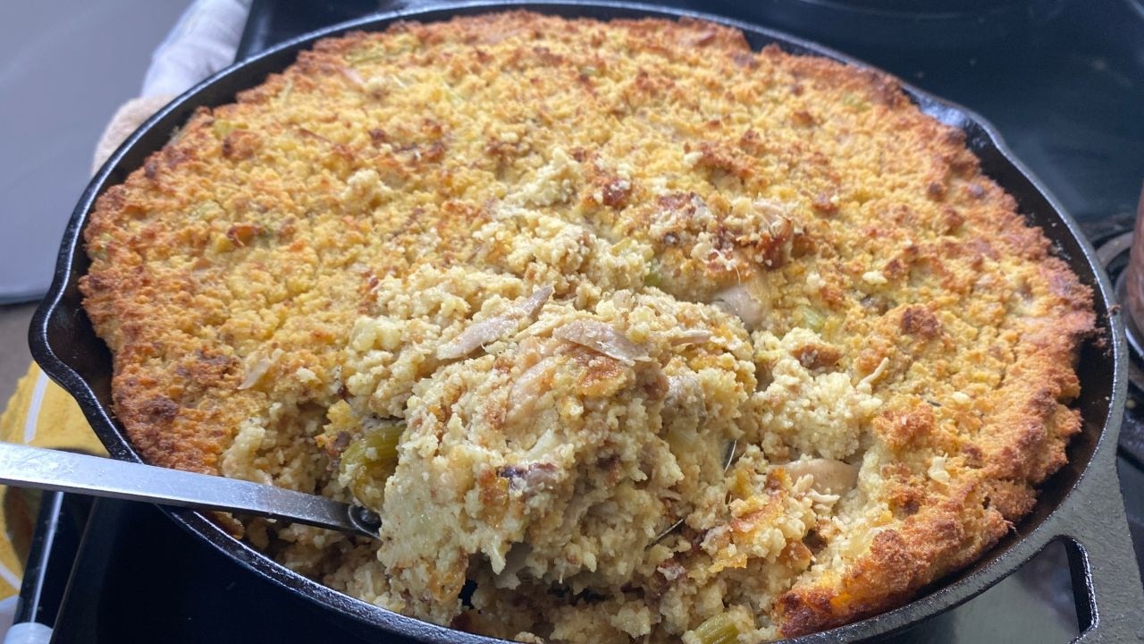Бабушкин секрет лучшей заправки для кукурузного хлеба! Рецепт заправки для южного кукурузного хле...