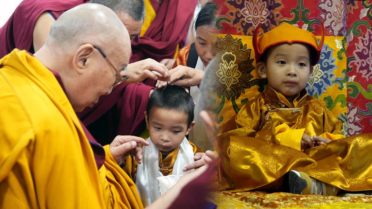Dalai Lama Performs Sacred Hair-Cutting Ceremony for Reincarnation of 12th Bardok Chusang Rinpoche