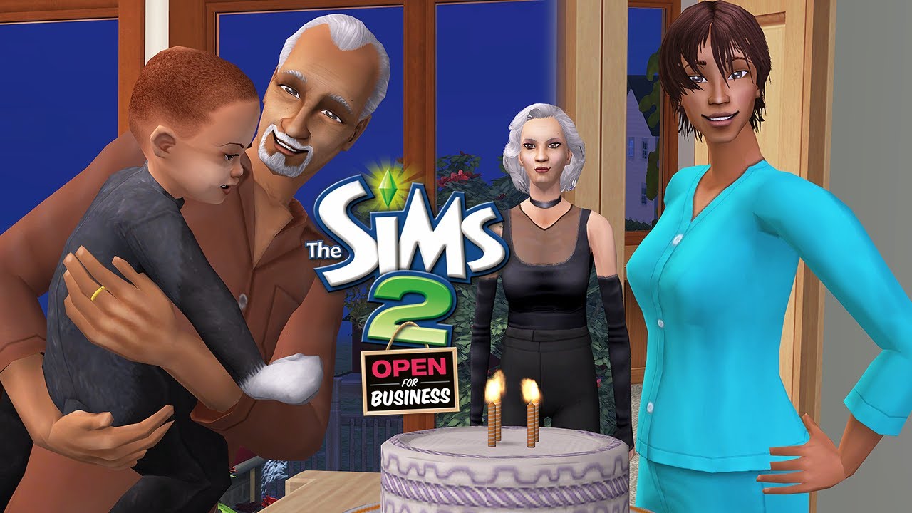 РАЗНЫЕ ПАПАШИ, ОДИН ДЕНЬ РОЖДЕНИЯ 🎂 The Sims 2: Open for Business LP #12