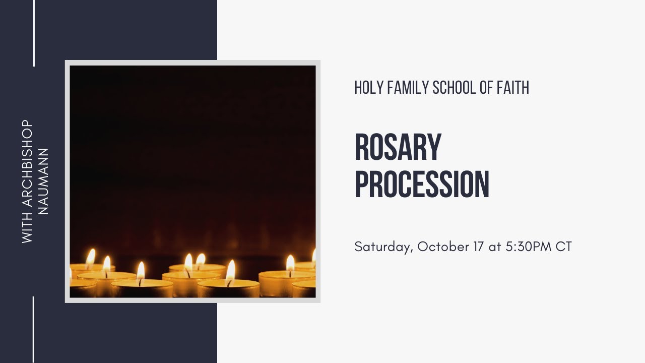 Community of the Lamb Rosary Procession