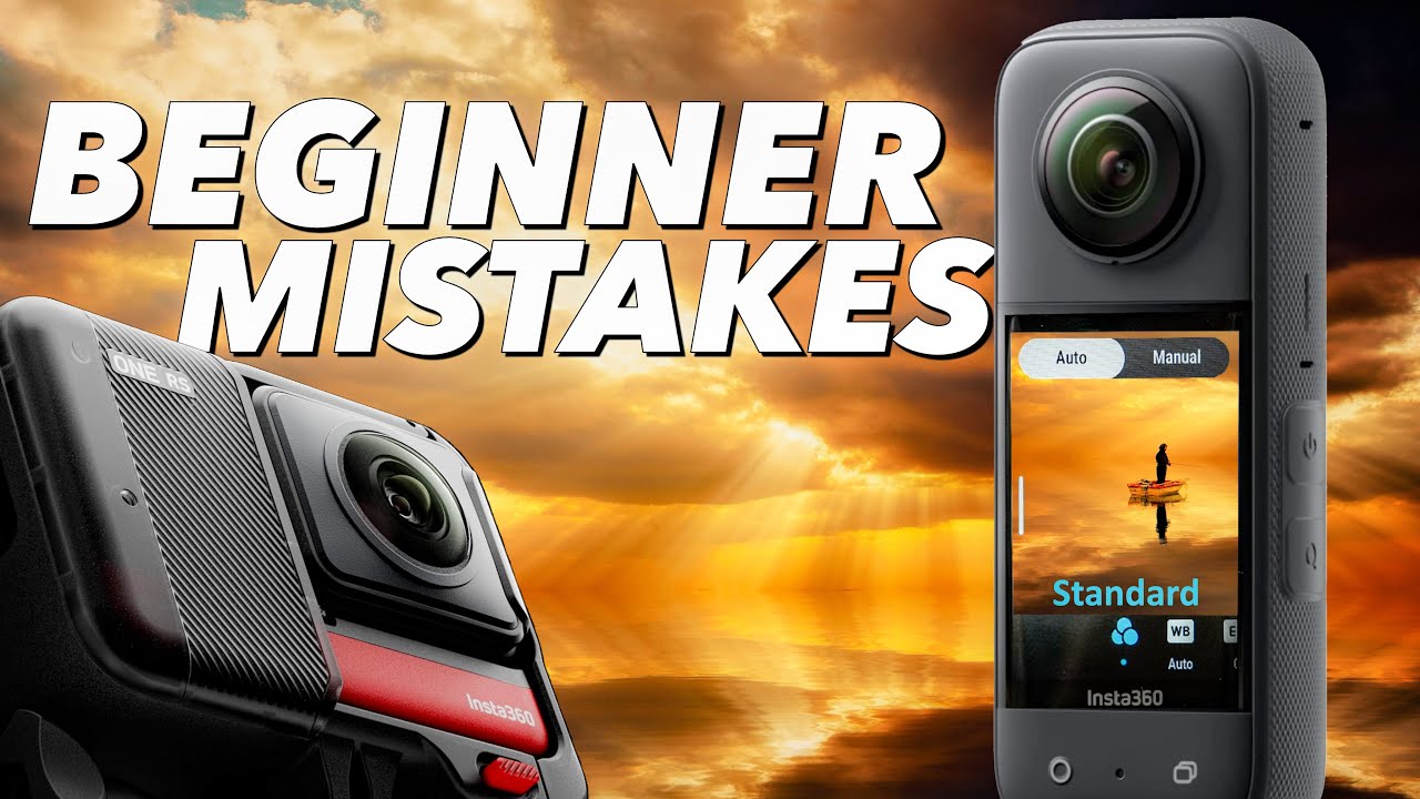 Top 360 Camera Beginner Mistakes | Insta360 X3, X2 & ONE RS