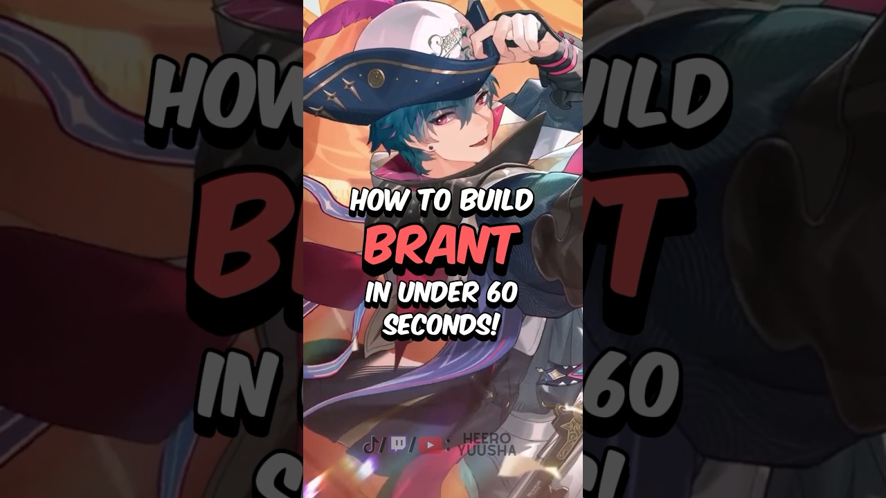 BEST BRANT BUILD - How to Build Brant in 60 Seconds #wutheringwaves #wuwa