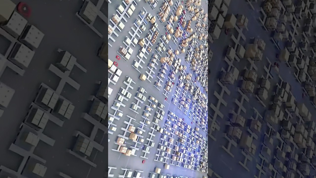 How Automated Smart Logistics Sorting Centers Work | Modern Distribution Technology