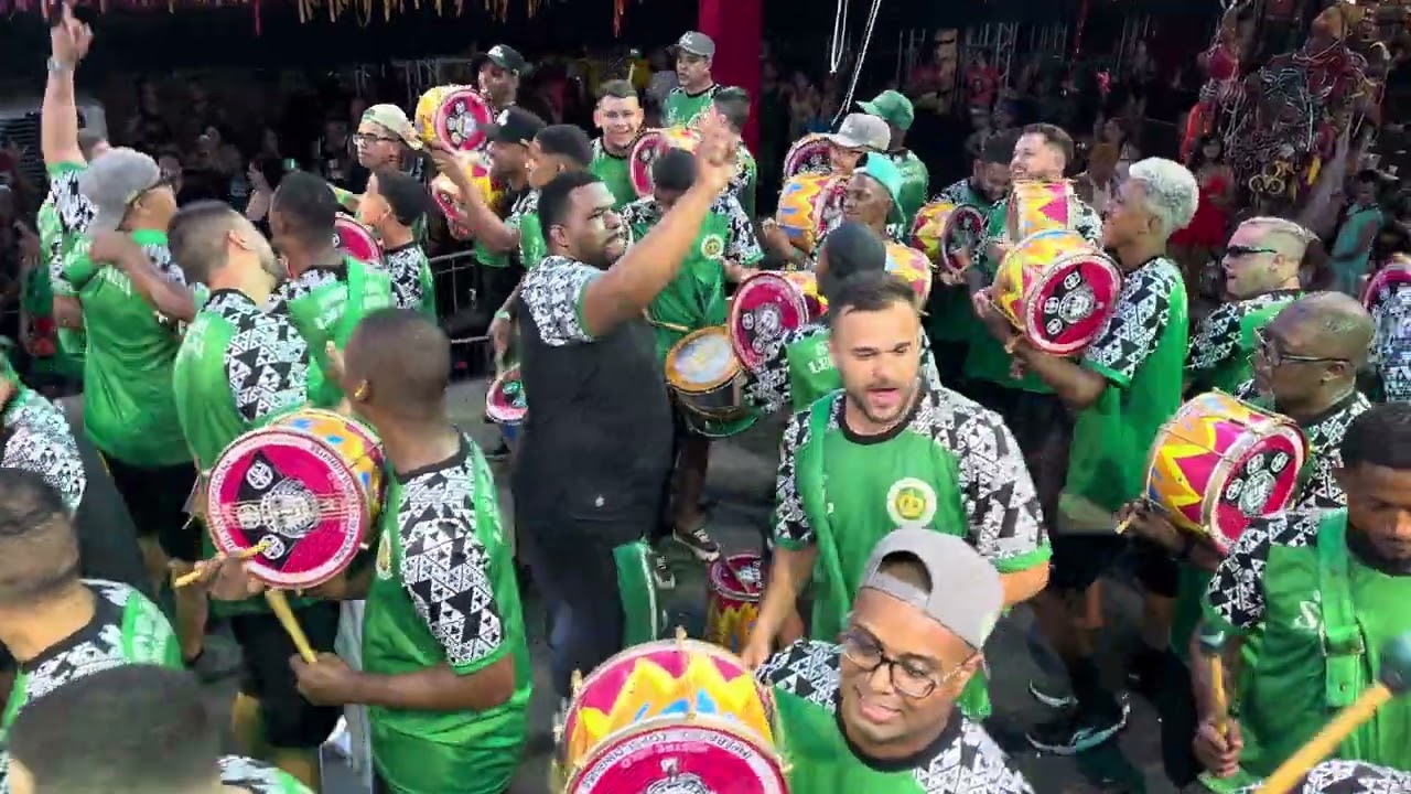 Bateria da Imperatriz, samba de 2024 no Festival Guardiões da Favela