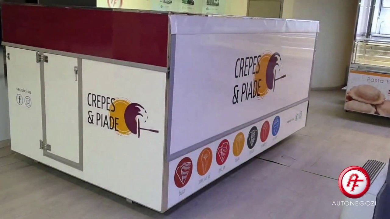 AF RIMORCHIO NUOVO – PIADINERIA - CREPERIA (RIF. 34) - Street Food