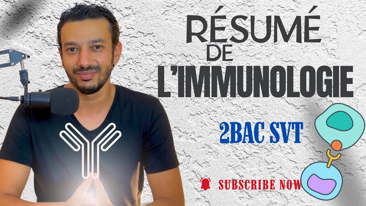 Resumé de l’immunologie ( Chapitres 1,2,3 et 4 Avec exercice ) 🧡 2BAC SVT