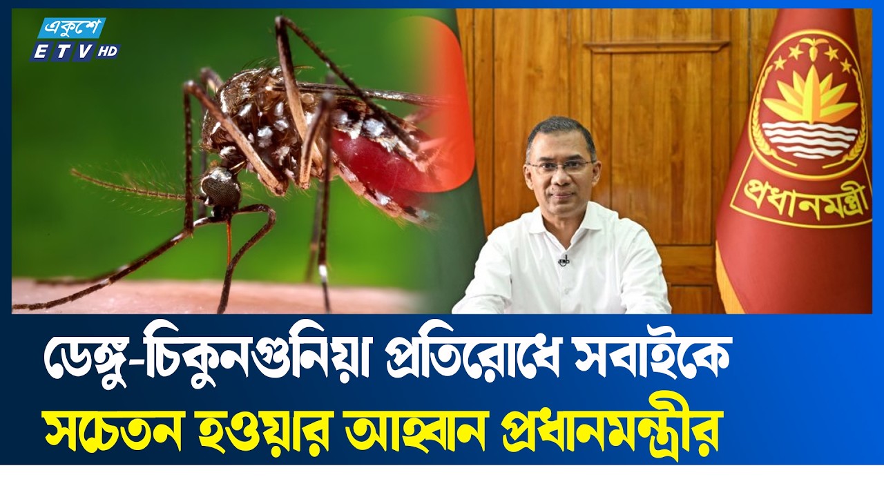 ডেঙ্গু-চিকুনগুনিয়া প্রতিরোধে সবাইকে সচেতন হওয়ার আহ্বান প্রধানমন্ত্রীর | Ekushey TV