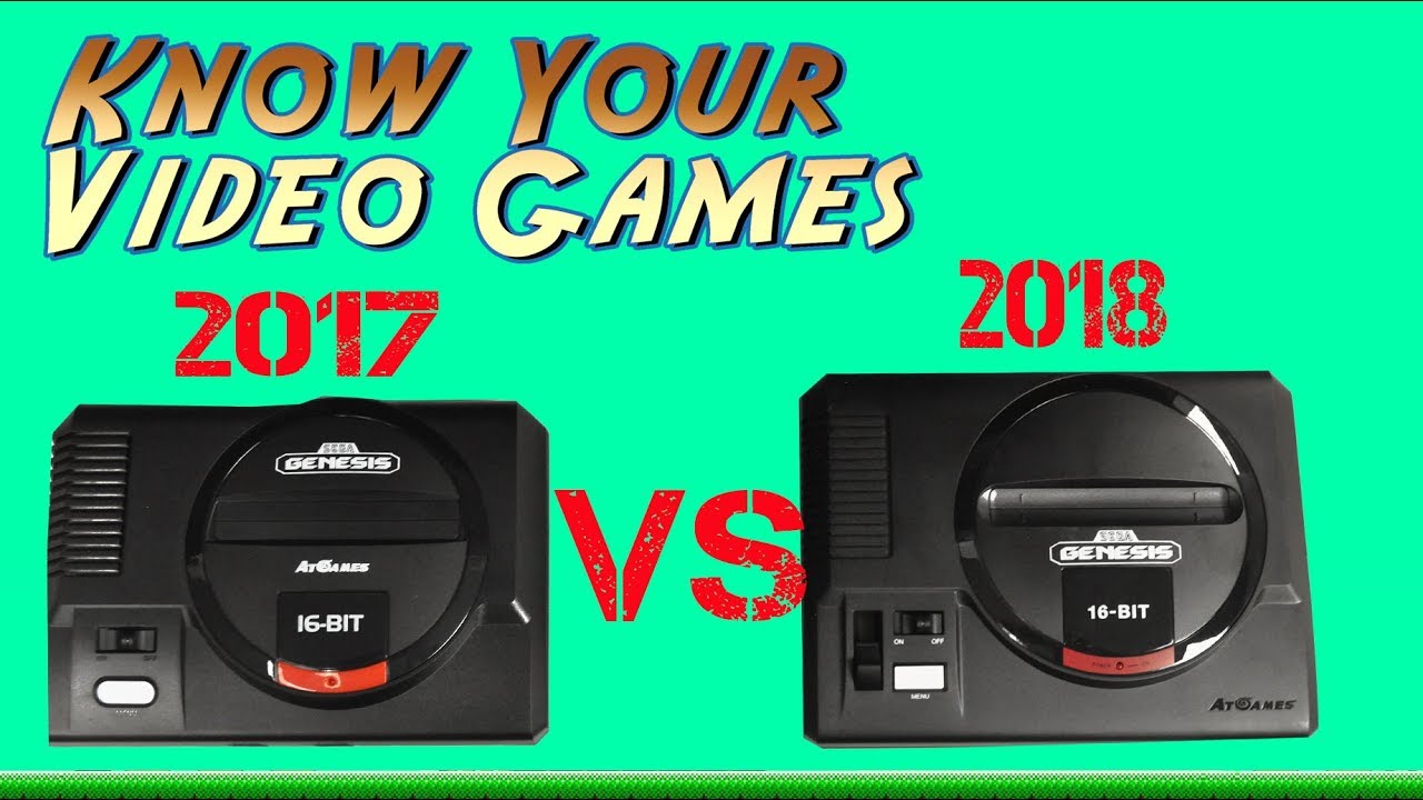 Обзор Genesis Flashback HD 2018/2019 версии от AtGames **Обновлённый блок**