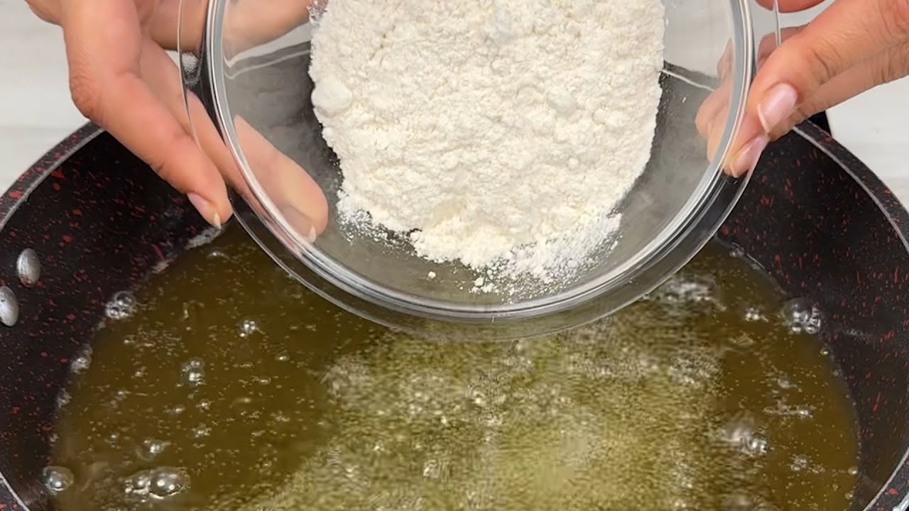 Todo mundo está fritando farinha agora depois de ver essa ideia genial!