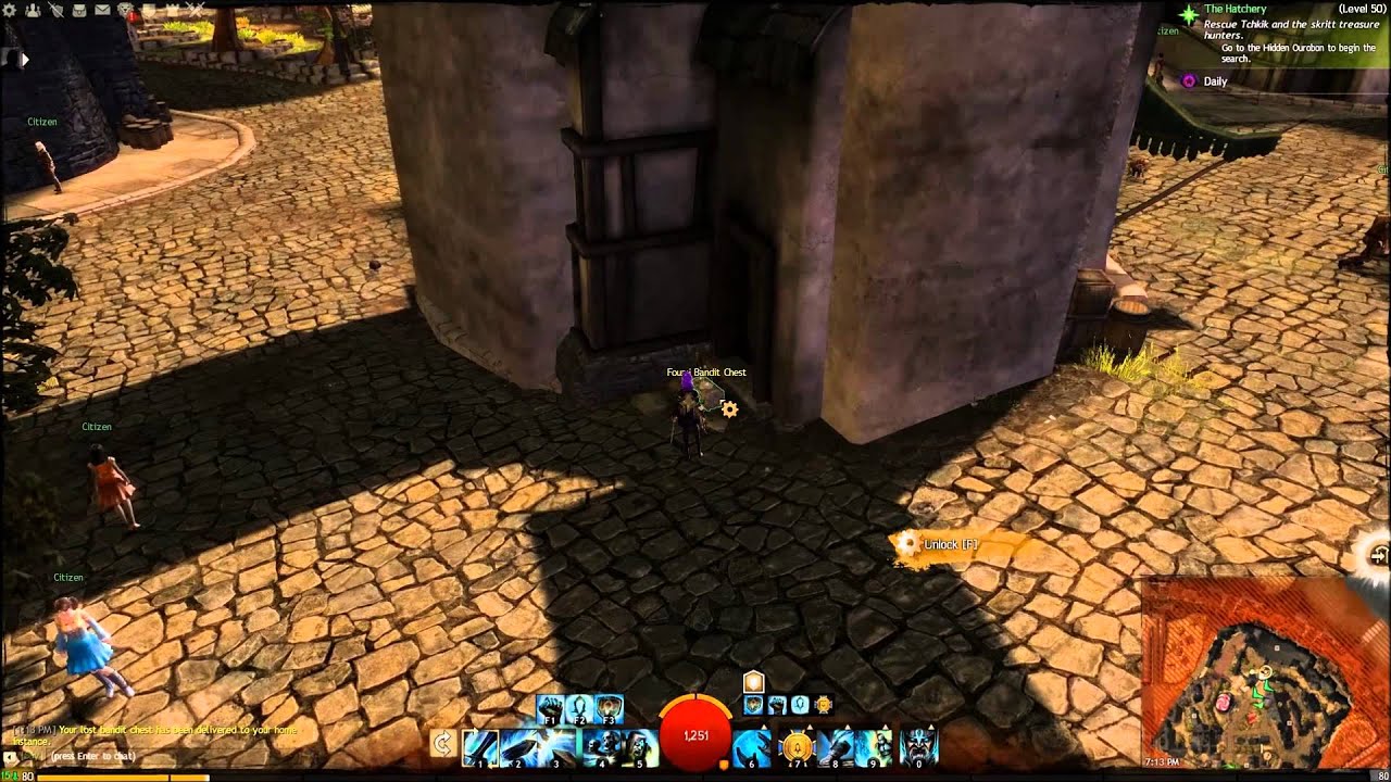 GW2 - Personal Bandit Chest for home instance