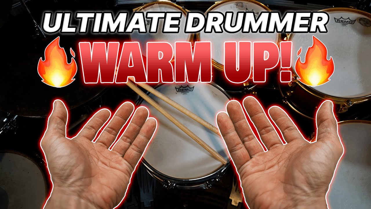 Quick and EFFECTIVE Warm Up On Drums! 🔥 | DRUM LESSON
