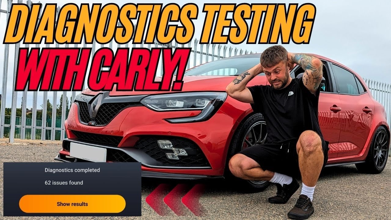 Диагностика Carly проверяет Megane! Сколько неисправностей обнаружено?!