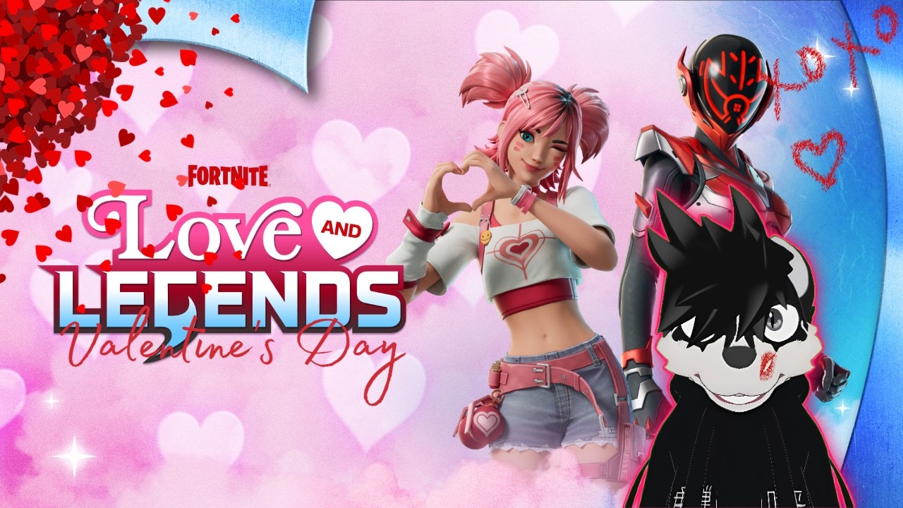FORTNITE 💘 | San Valentín con la squad… y mucho caos