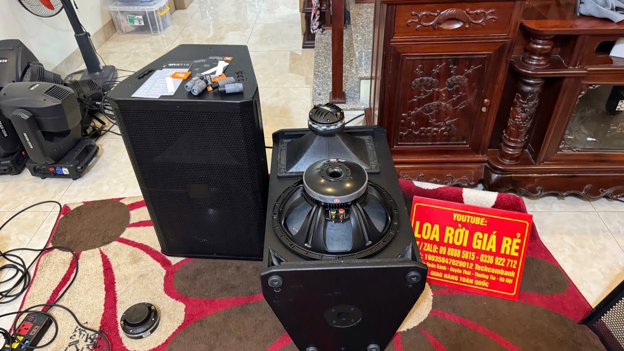 [HOT] Dựng Loa Full 40 JBL 715, NR 15WF335 + Treble 750 Neo, Tiếng Qu&aacute; Hay, Gi&aacute; &Ecirc;m, Zalo 0988885815