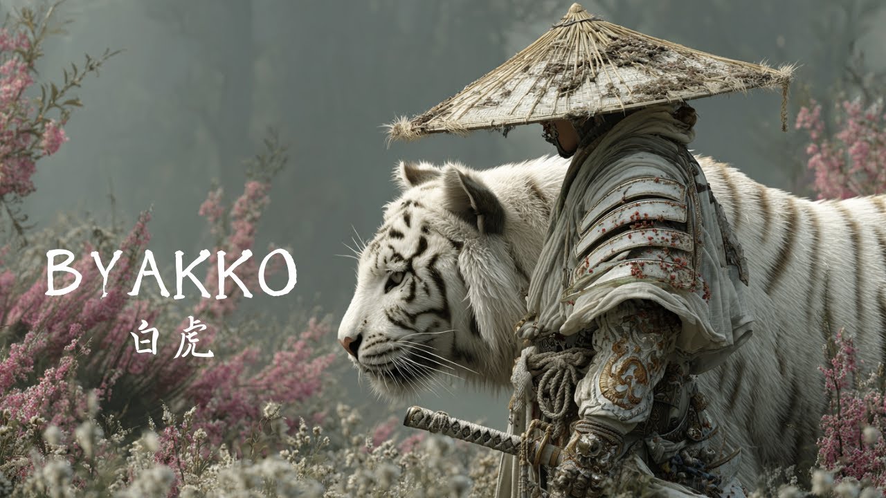BYAKKO — 白虎 — | Japanese Samurai Ambience for Calm Breath & Stillness