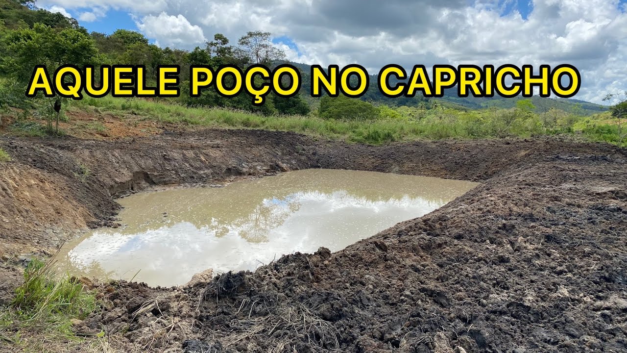 CONSTRU&Ccedil;&Atilde;O DE PO&Ccedil;O PARA IRRIGA&Ccedil;&Atilde;O ESCAVADEIRA HIDR&Aacute;ULICA