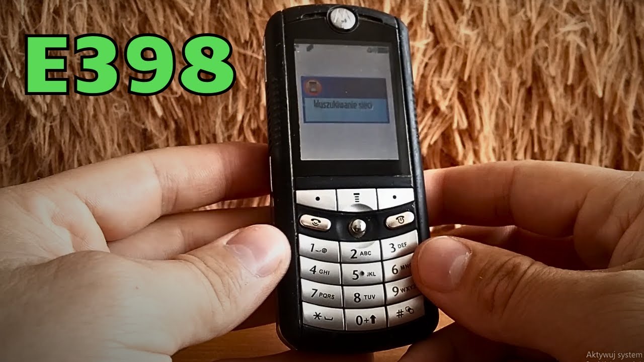 Motorola E398 звук ,  обзор ,  светомузыка , прошивка