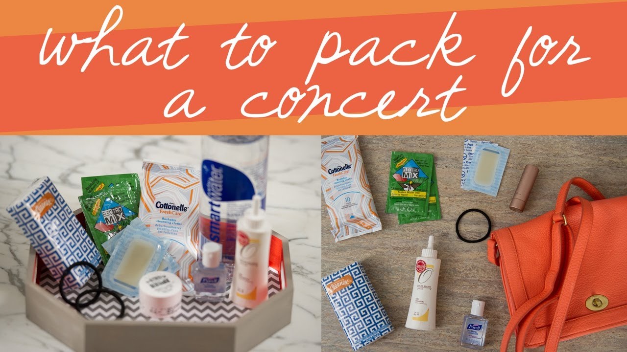 What to Pack for an Outdoor Concert or Festival