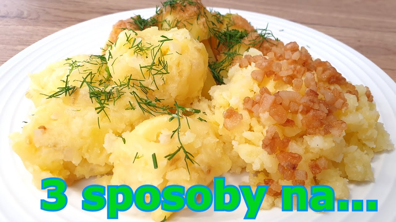 Okrasa do ziemniak&oacute;w - 3 szybkie sposoby na podanie ziemniak&oacute;w do obiadu 👌 łatwe i pyszne 👍