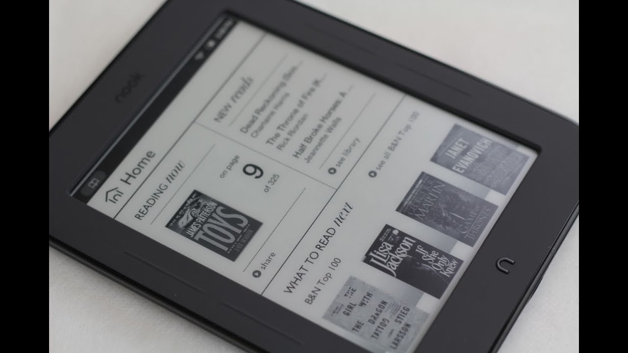 Unboxing and Hands On: All-New Nook Touch by Barnes and Noble