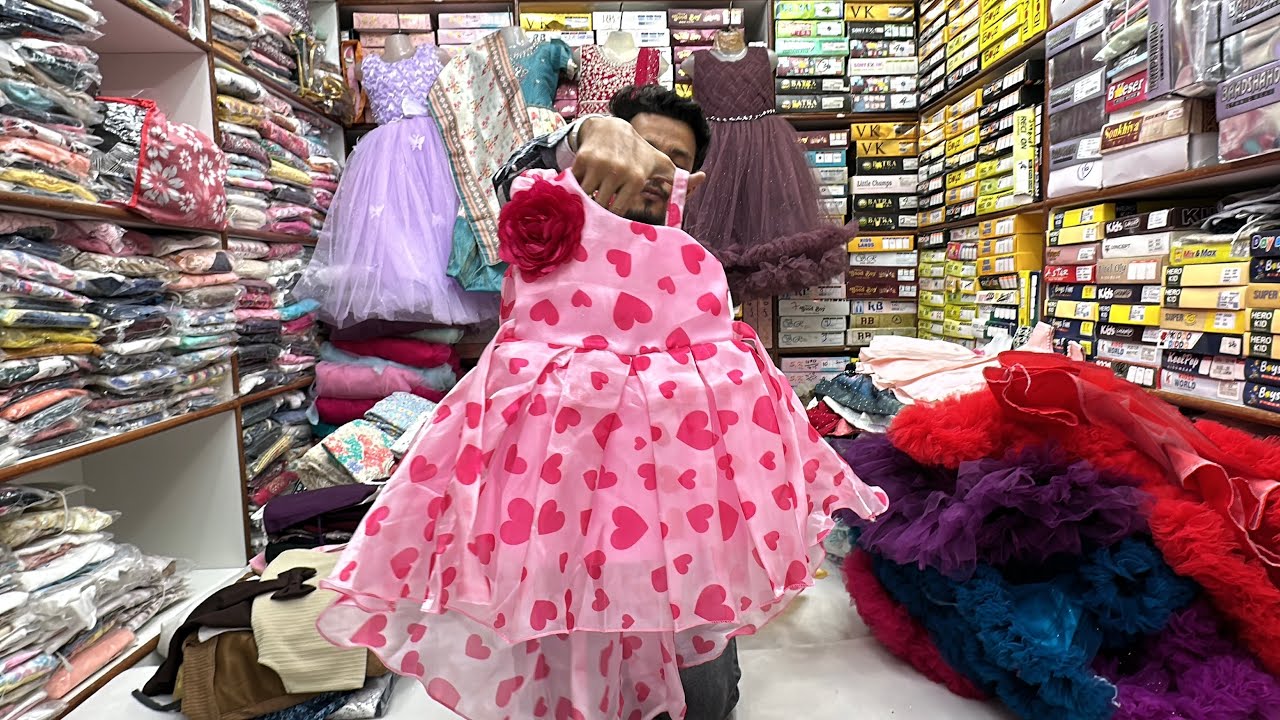 New Designs Chickpet Bangalore wholesale kids wear collections single piece courier available