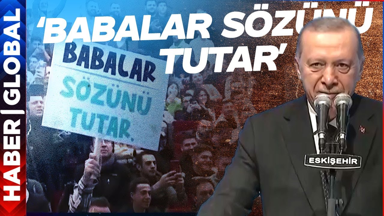 Erdoğan O Pankartı Okudu Eskişehir Yıkıldı: 