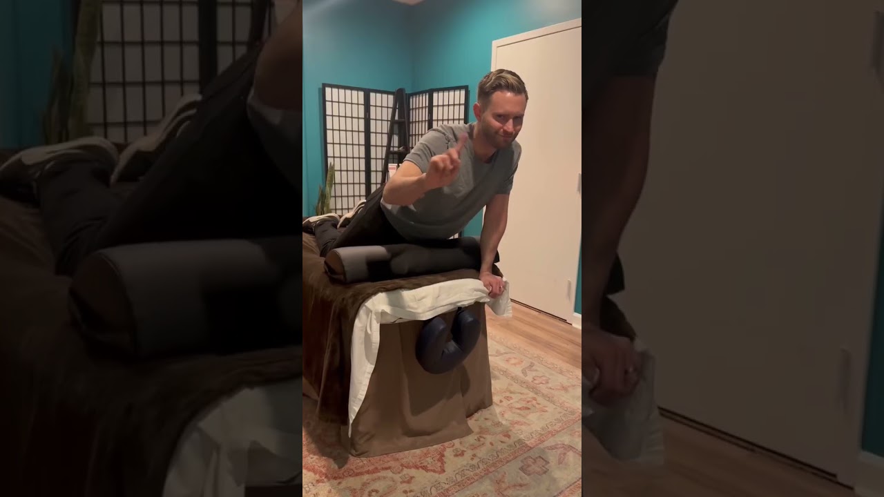 How to decompress your neck AND back at home