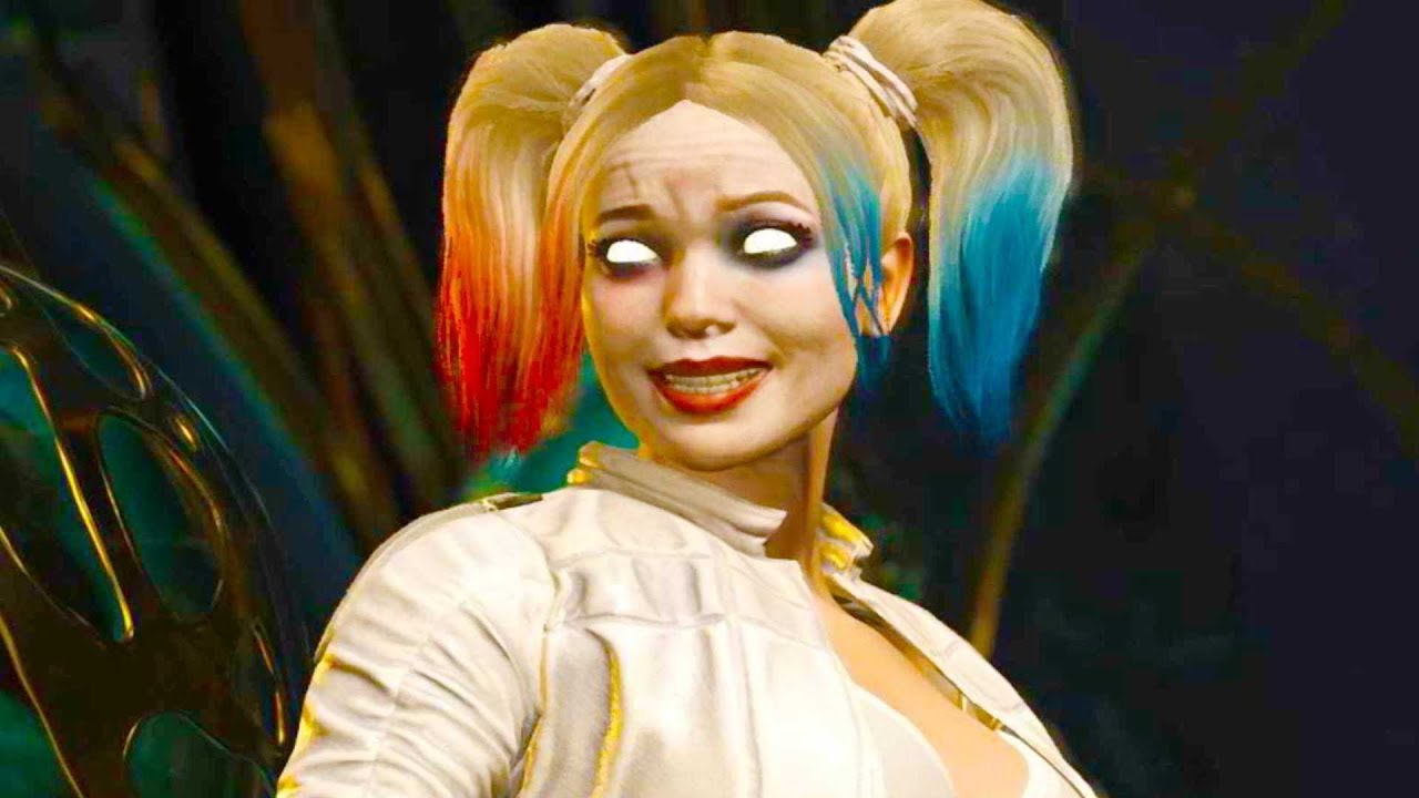 Injustice 2 PC - All Super Moves on God Harley Quinn 4K Ultra HD Gameplay