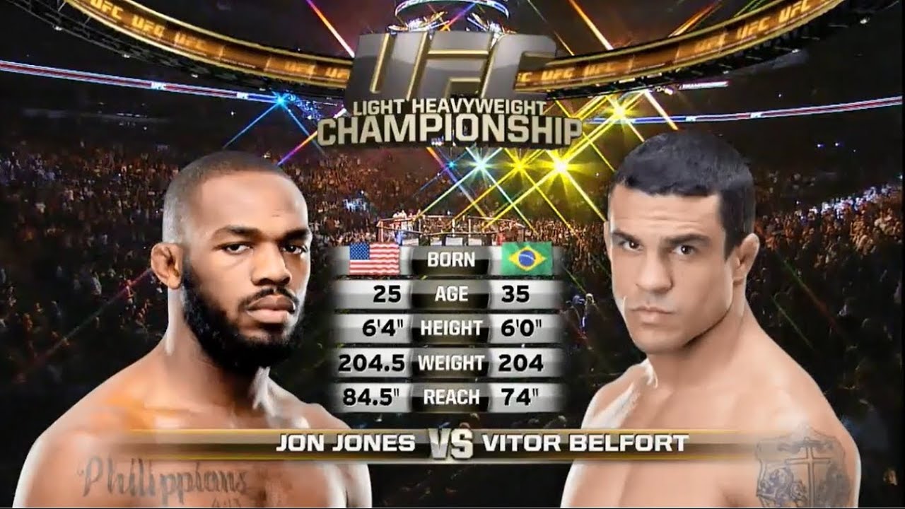 Jon Jones Vs Vitor Belfort FULL FIGHT - UFC 152