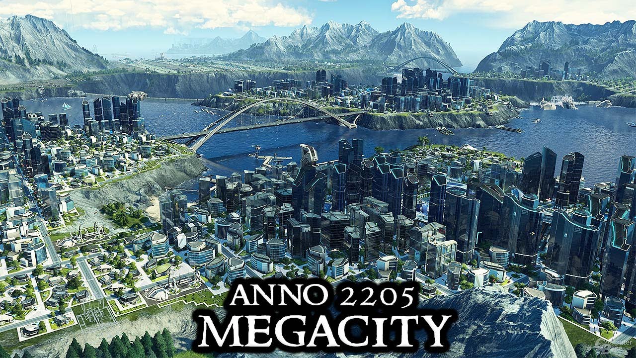 Anno 2205 MEGACITY - The BEGINNING || FULL GAME Sci-Fi City Builder Revisited HARD Settings Part 01