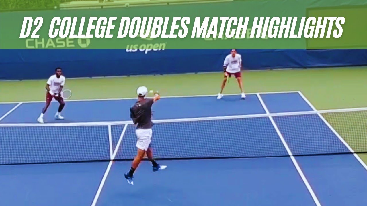 HIGHLIGHTS From My First Ever ITA College Tournament (Doubles Match)